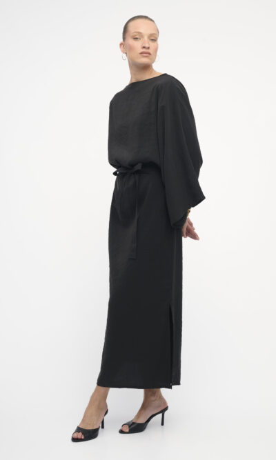 Alternative view of DELILAH DRESS black