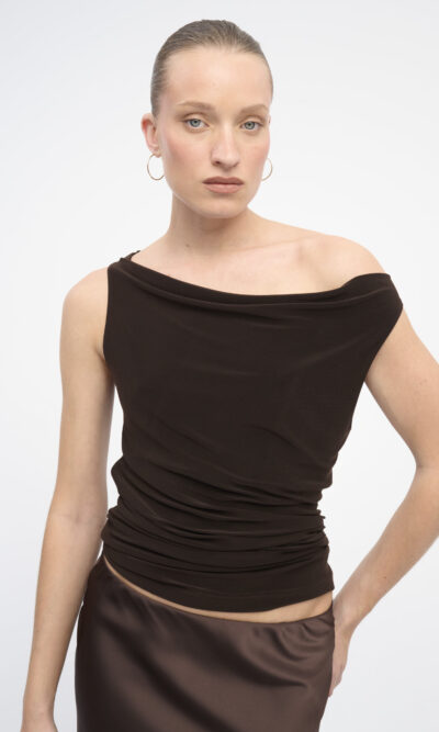 LEONIE TOP espresso