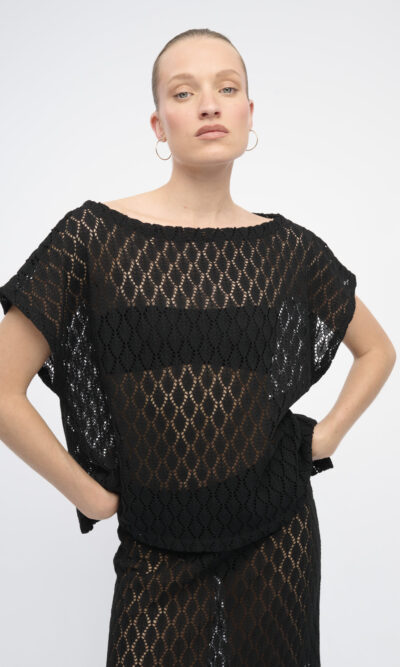 Alternative view of LUCIA TOP black