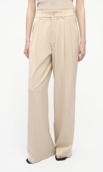 Alternative view of DARCY PANTS ivory