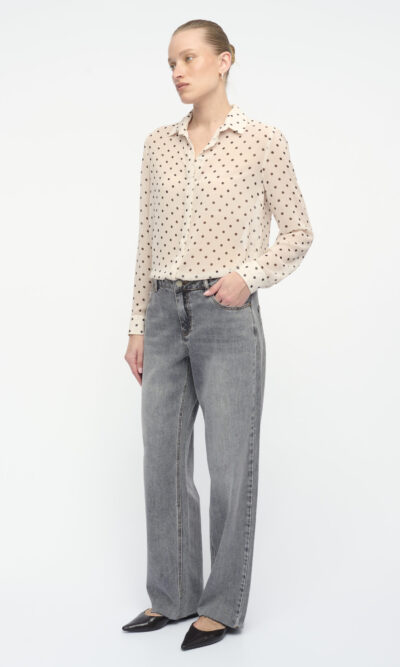 Alternative view of FINN JEANS washed gray