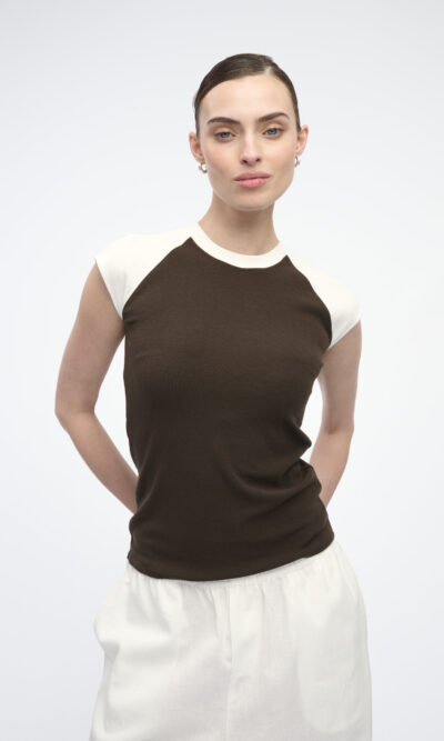 KATIE TOP espresso