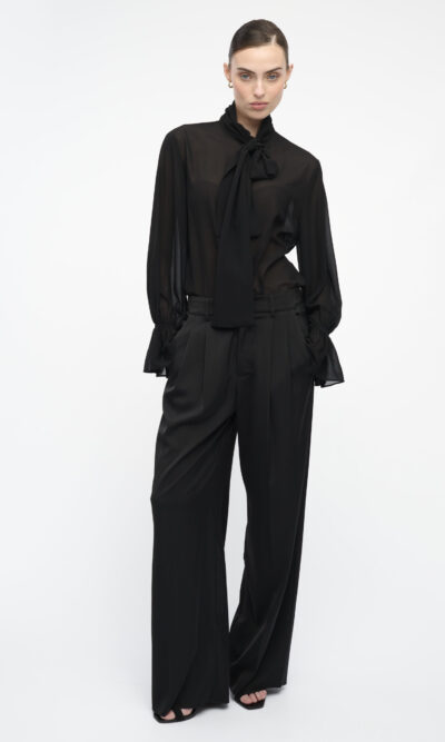 Alternative view of MARGO S26 BLOUSE black